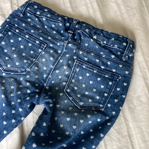 Heart pattern Jeans with stretch size 7 - Picture 7 of 8